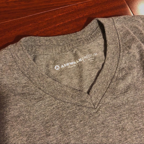 Airwalk V-Neck T-Shirt - Picture 2 of 3